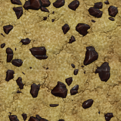 "Endless Cookies!" sample by A.M. Coy.  512x512 seamless.