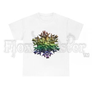 "Rainbowflake" - Unisex Heavy Cotton T-shirt