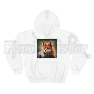 Aetherpunk Fox: “Lady Ginger Gears” – Unisex Heavy Blend™ Hoodie / Hooded Sweatshirt