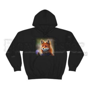 Aetherpunk Fox: “Lady Ginger Gears” – Unisex Heavy Blend™ Hoodie / Hooded Sweatshirt